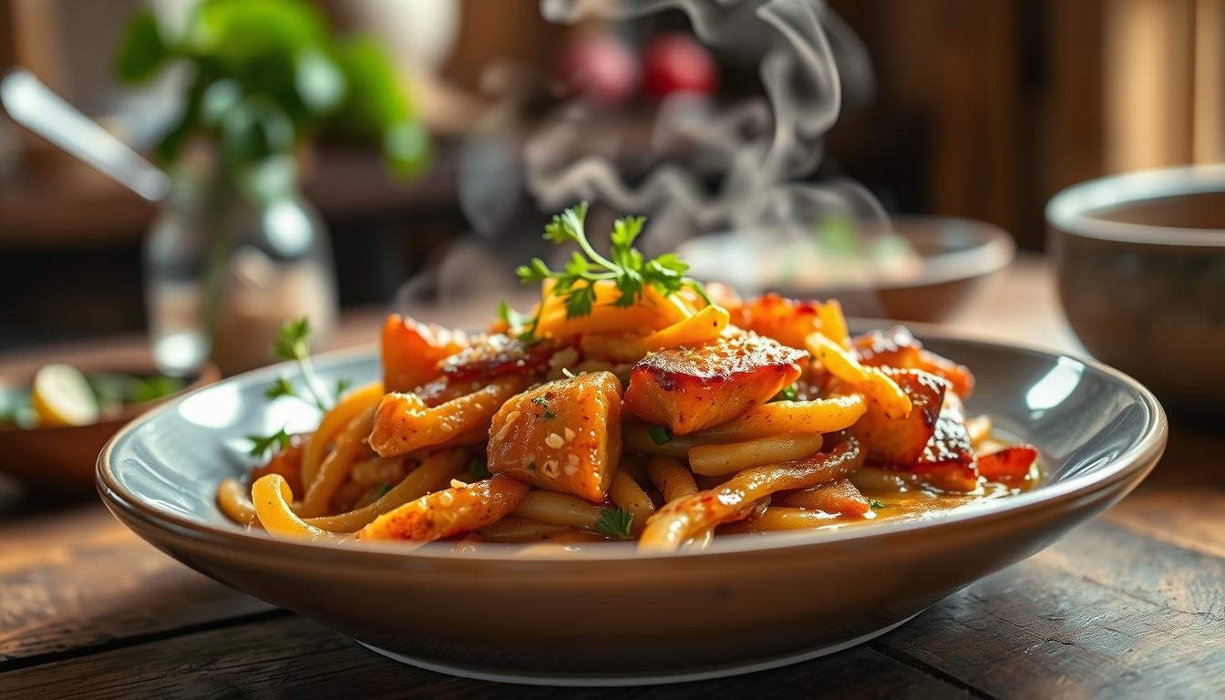 Comforting homemade dinner dish